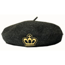 王冠エンブレムベレー帽