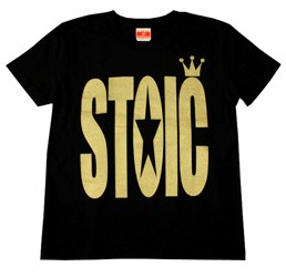 STOIC ロゴTシャツ（ブラック）